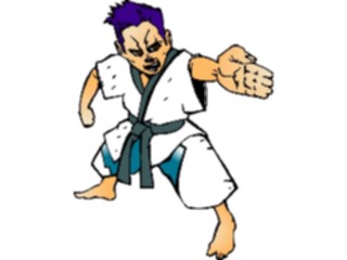 Sticker Custom Preview Image #120491 Sports Cartoons Martial Arts06