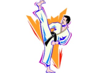 Sticker Custom Preview Image #120498 Sports Cartoons Martial Arts13