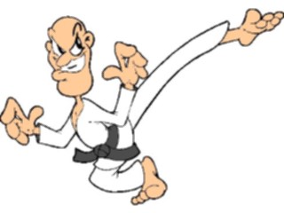 Sticker Custom Preview Image #120507 Sports Cartoons Martial Arts22