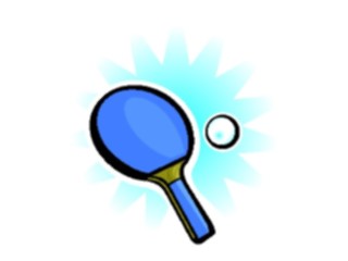 Sticker Custom Preview Image #120561 Sports Cartoons Ping Pong Equip06