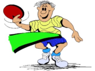 Sticker Custom Preview Image #120568 Sports Cartoons Ping Pong Player02