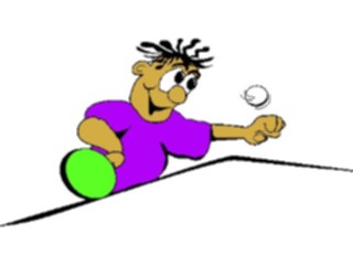 Sticker Custom Preview Image #120569 Sports Cartoons Ping Pong Player03