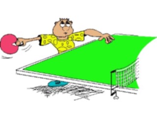 Sticker Custom Preview Image #120576 Sports Cartoons Ping Pong Player10