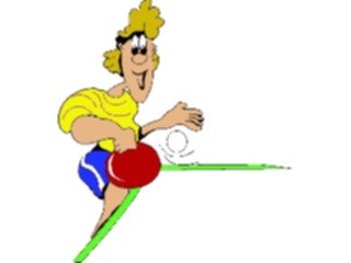 Sticker Custom Preview Image #120581 Sports Cartoons Ping Pong Player15