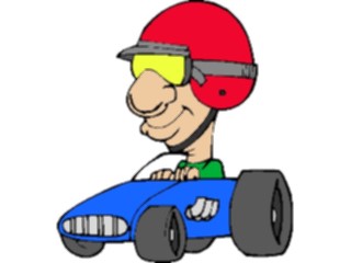 Sticker Custom Preview Image #120605 Sports Cartoons Race Car08