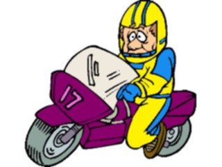 Sticker Custom Preview Image #120620 Sports Cartoons Racing Motorcycle3