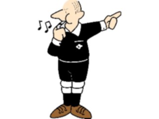 Sticker Custom Preview Image #120638 Sports Cartoons Referee2