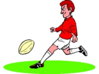 Sticker Custom Preview Image #120670 Sports Cartoons Rugby Player12