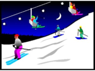 Sticker Custom Preview Image #120693 Sports Cartoons Ski Slopes