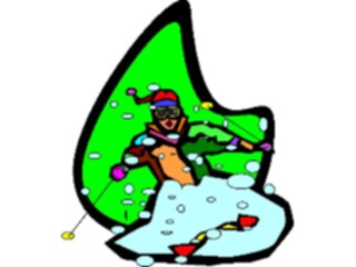 Sticker Custom Preview Image #120714 Sports Cartoons Skier21