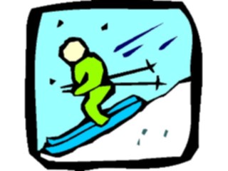 Sticker Custom Preview Image #120716 Sports Cartoons Skier23