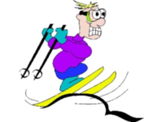 Sticker Custom Preview Image #120717 Sports Cartoons Skier24