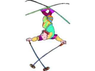 Sticker Custom Preview Image #120741 Sports Cartoons Skier48