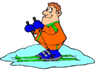 Sticker Custom Preview Image #120750 Sports Cartoons Skier57