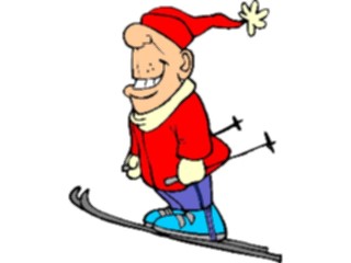 Sticker Custom Preview Image #120753 Sports Cartoons Skier60