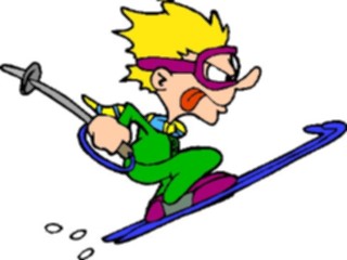 Sticker Custom Preview Image #120758 Sports Cartoons Skier65