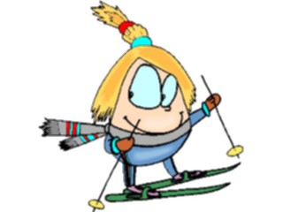 Sticker Custom Preview Image #120759 Sports Cartoons Skier66