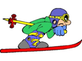 Sticker Custom Preview Image #120760 Sports Cartoons Skier67