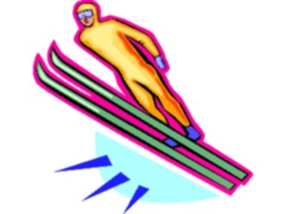 Sticker Custom Preview Image #120762 Sports Cartoons Skier69