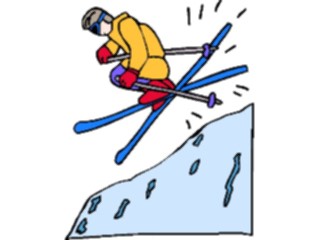 Sticker Custom Preview Image #120764 Sports Cartoons Skier71