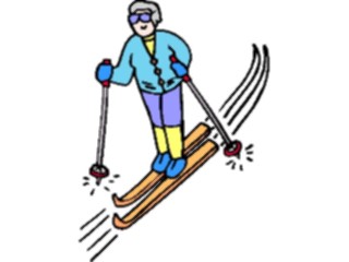 Sticker Custom Preview Image #120765 Sports Cartoons Skier72