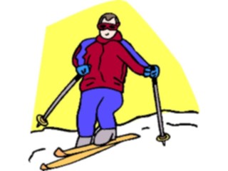 Sticker Custom Preview Image #120766 Sports Cartoons Skier73