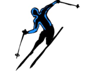 Sticker Custom Preview Image #120770 Sports Cartoons Skier77