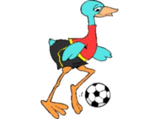 Sticker Custom Preview Image #120827 Sports Cartoons Soccer Bird