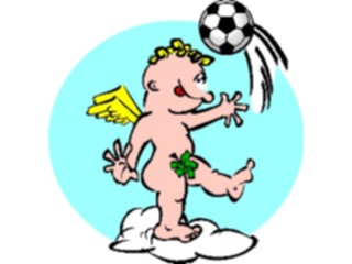 Sticker Custom Preview Image #120829 Sports Cartoons Soccer Cherub