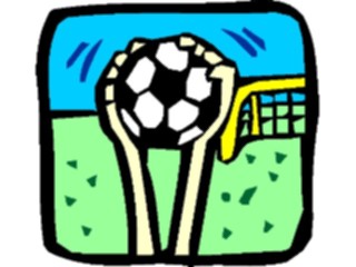 Sticker Custom Preview Image #120836 Sports Cartoons Soccer Goalie2