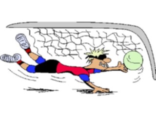 Sticker Custom Preview Image #120838 Sports Cartoons Soccer Goalie4