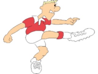 Sticker Custom Preview Image #120846 Sports Cartoons Soccer Player02