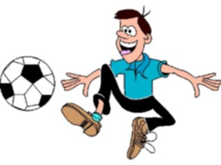 Sticker Custom Preview Image #120851 Sports Cartoons Soccer Player07