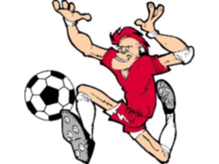 Sticker Custom Preview Image #120858 Sports Cartoons Soccer Player14