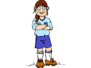 Sticker Custom Preview Image #120861 Sports Cartoons Soccer Player17