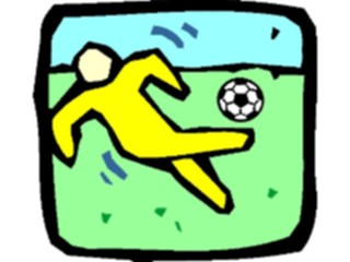 Sticker Custom Preview Image #120867 Sports Cartoons Soccer Player23