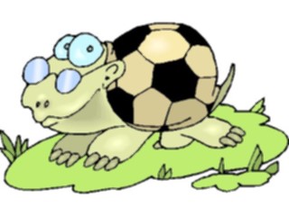 Sticker Custom Preview Image #120941 Sports Cartoons Soccer Tortoise2