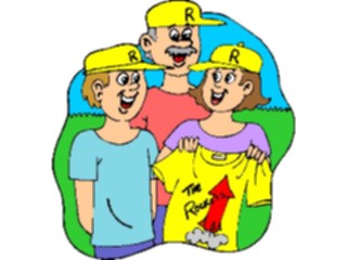 Sticker Custom Preview Image #120957 Sports Cartoons Softball Players06