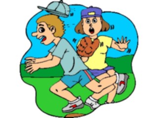 Sticker Custom Preview Image #120964 Sports Cartoons Softball Players13