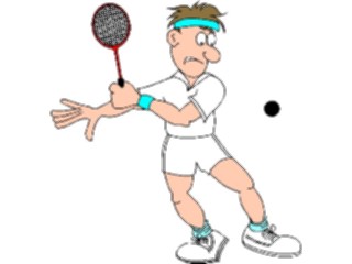 Sticker Custom Preview Image #120984 Sports Cartoons Squash