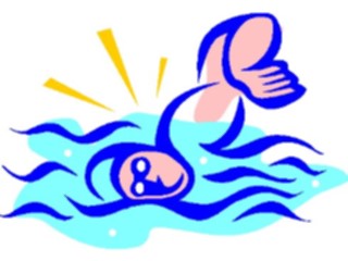 Sticker Custom Preview Image #120997 Sports Cartoons Swimmer04