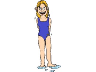 Sticker Custom Preview Image #120998 Sports Cartoons Swimmer05