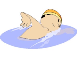 Sticker Custom Preview Image #121011 Sports Cartoons Swimmer18