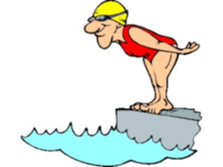 Sticker Custom Preview Image #121014 Sports Cartoons Swimmer21