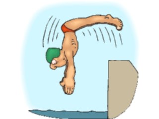 Sticker Custom Preview Image #121017 Sports Cartoons Swimmer24