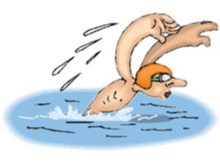 Sticker Custom Preview Image #121018 Sports Cartoons Swimmer25