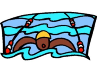 Sticker Custom Preview Image #121020 Sports Cartoons Swimmer27