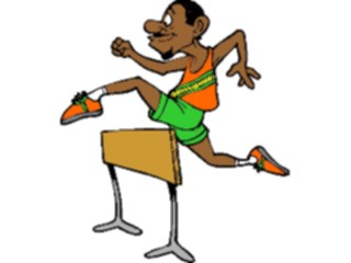 Sticker Custom Preview Image #121070 Sports Cartoons T F Hurdles12