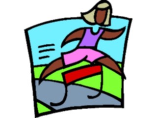 Sticker Custom Preview Image #121074 Sports Cartoons T F Hurdles16