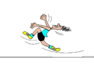 Sticker Custom Preview Image #121096 Sports Cartoons T F Long Jump06